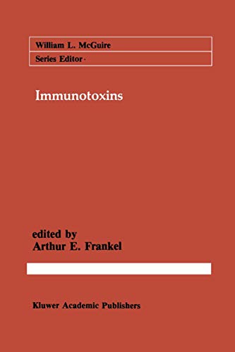 Imagen de archivo de Immunotoxins a la venta por Revaluation Books