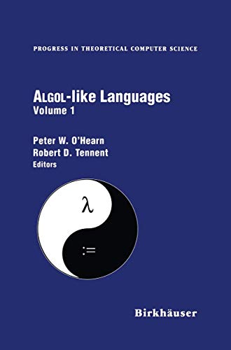 9781461286615: Algol-like Languages (Progress in Theoretical Computer Science)