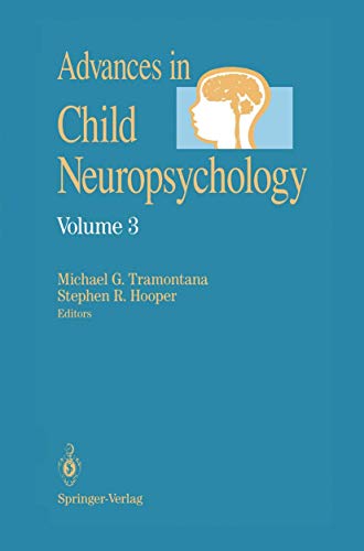 Imagen de archivo de Advances in Child Neuropsychology a la venta por Lucky's Textbooks