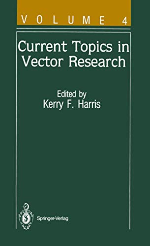 Imagen de archivo de Current Topics in Vector Research (Advances in Disease Vector Research) a la venta por Revaluation Books