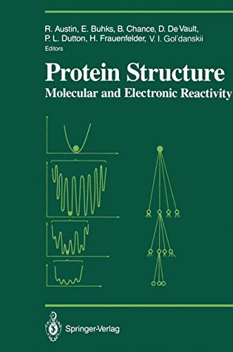 Imagen de archivo de Protein Structure: Molecular and Electronic Reactivity (Proceedings in Life Sciences) a la venta por Revaluation Books