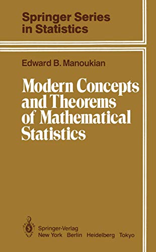 Stock image for Modern Concepts and Theorems of Mathematical Statistics (Springer Series in Statistics) for sale by Lucky's Textbooks