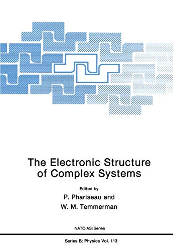 Imagen de archivo de The Electronic Structure of Complex Systems a la venta por Ria Christie Collections