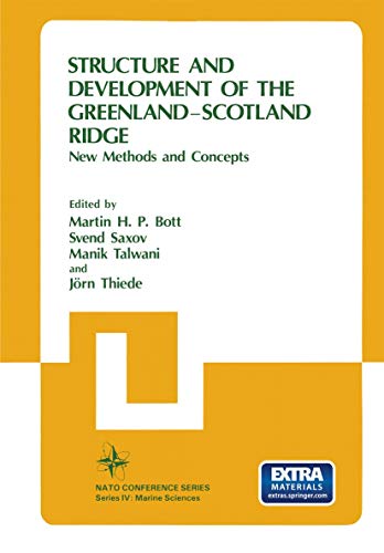 Beispielbild fr Structure and Development of the Greenland-Scotland Ridge : New Methods and Concepts zum Verkauf von Buchpark