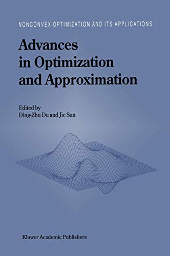 Immagine dell'editore per Advances in Optimization and Approximation (Nonconvex Optimization and Its Applications) venduto da Ria Christie Collections