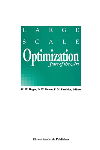 9781461336341: Large Scale Optimization: State of the Art