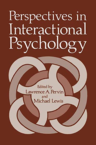 9781461339991: Perspectives in Interactional Psychology