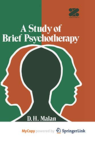 9781461343967: A Study of Brief Psychotherapy