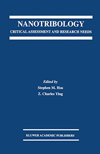 9781461353560: Nanotribology: Critical Assessment and Research Needs