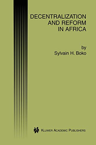 9781461353997: Decentralization and Reform in Africa