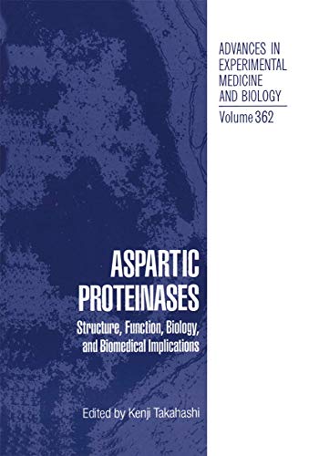 9781461357612: Aspartic Proteinases: Structure, Function, Biology, and Biomedical Implications: 362