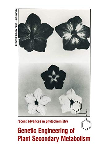 Beispielbild fr Genetic Engineering of Plant Secondary Metabolism (Recent Advances in Phytochemistry, 28) zum Verkauf von Lucky's Textbooks