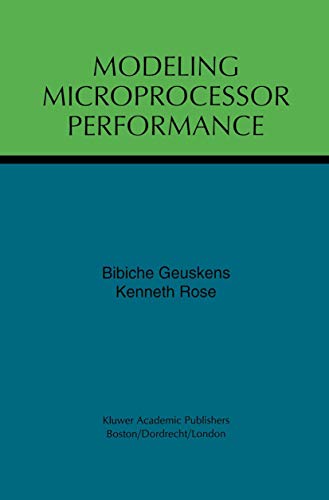 Modeling Microprocessor Performance (9781461375432) by Geuskens, Bibiche