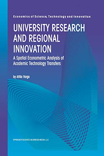 9781461375562: University Research and Regional Innovation