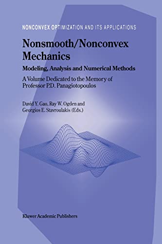9781461379737: Nonsmooth/Nonconvex Mechanics: Modeling, Analysis and Numerical Methods (Nonconvex Optimization and Its Applications (closed))