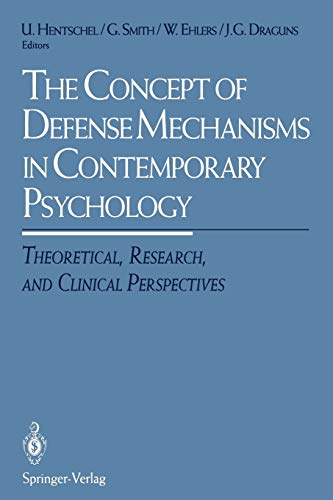 Imagen de archivo de The Concept of Defense Mechanisms in Contemporary Psychology: Theoretical, Research, and Clinical Perspectives a la venta por HPB-Red
