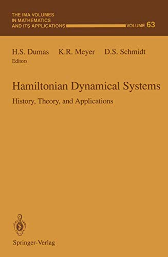 9781461384502: Hamiltonian Dynamical Systems: History, Theory, and Applications: 63