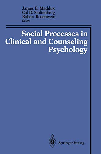 Stock image for Social Processes in Clinical and Counseling Psychology for sale by Lucky's Textbooks