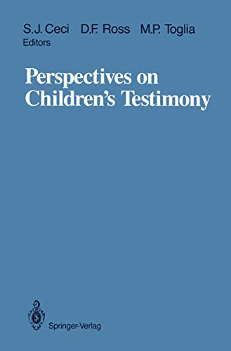 9781461388340: Perspectives on Children’s Testimony