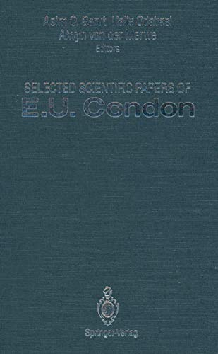 Imagen de archivo de Selected Scientific Papers of E.U. Condon a la venta por Lucky's Textbooks