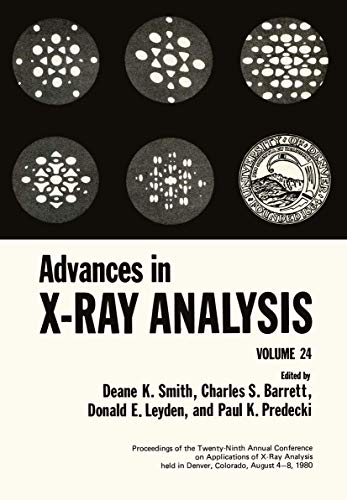 Stock image for Advances in X-Ray Analysis: Vol 24 for sale by Revaluation Books