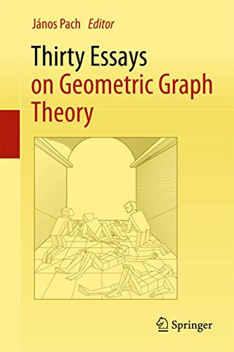 Stock image for Thirty Essays on Geometric Graph Theory (Algorithms and Combinatorics) for sale by Open Books
