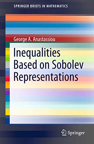 9781461402008: Inequalities Based on Sobolev Representations (SpringerBriefs in Mathematics)