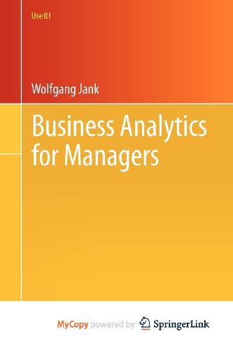 9781461404071: Business Analytics for Managers