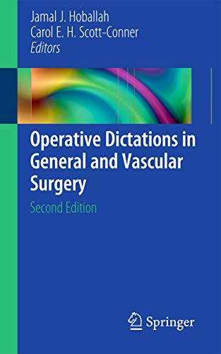Imagen de archivo de Operative Dictations in General and Vascular Surgery a la venta por Better World Books Ltd