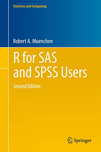 Beispielbild fr R for SAS and SPSS Users (Statistics and Computing) zum Verkauf von Monster Bookshop