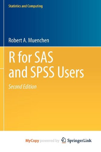 9781461406860: R for SAS and SPSS Users
