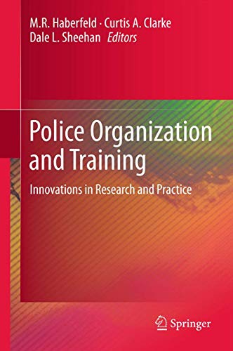 Stock image for Police Organization and Training: Innovations in Research and Practice for sale by HPB-Red