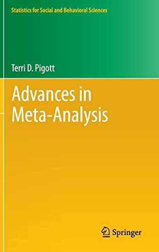 9781461422778: Advances in Meta-Analysis