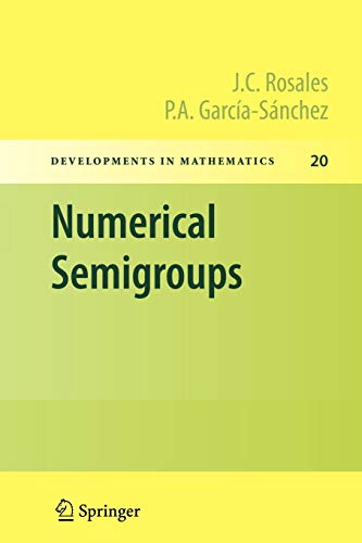 Beispielbild fr Numerical Semigroups (Developments in Mathematics, 20) zum Verkauf von Books Unplugged