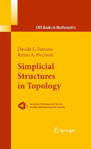 Beispielbild fr Simplicial Structures in Topology zum Verkauf von Books Puddle