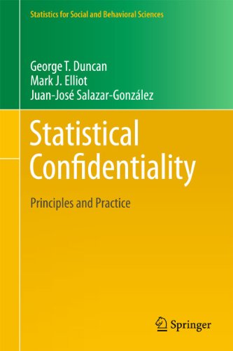 9781461428374: Statistical Confidentiality: Principles and Practice (Statistics for Social and Behavioral Sciences)