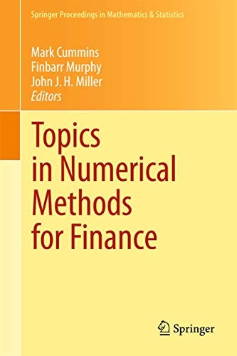 Stock image for Topics in Numerical Methods for Finance for sale by Buchpark