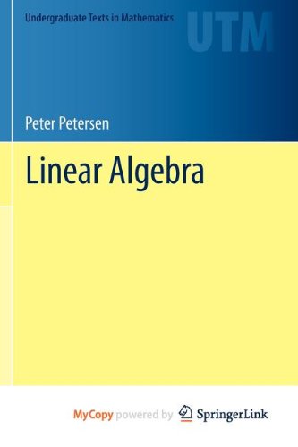 9781461436133: Linear Algebra