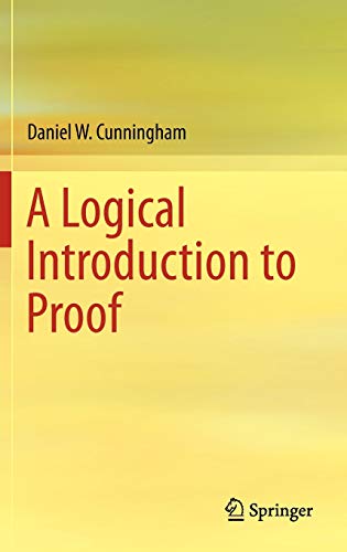 Imagen de archivo de A Logical Introduction to Proof a la venta por Homeless Books