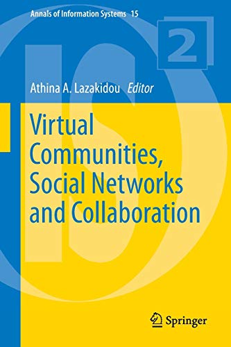 Stock image for Virtual Communities, Social Networks and Collaboration for sale by Chiron Media