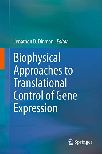 Beispielbild fr Biophysical approaches to translational control of gene expression zum Verkauf von Buchpark