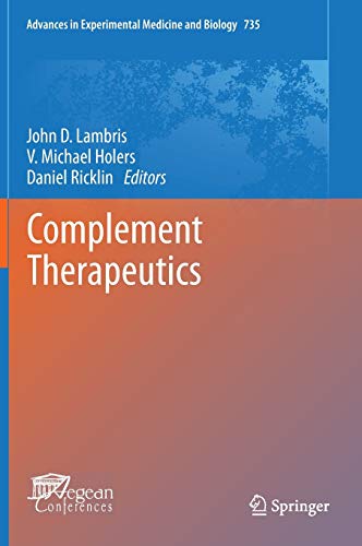 9781461441175: Complement Therapeutics (735)
