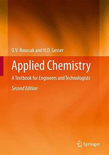 9781461442615: Applied Chemistry: A Textbook for Engineers and Technologists