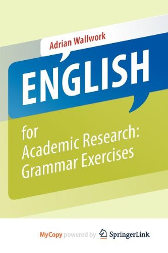 english for academic research grammar exercises pdf