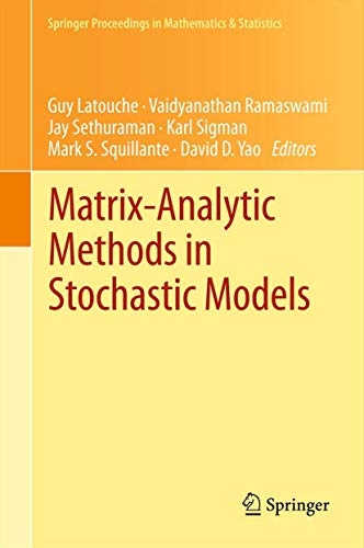 Beispielbild fr Matrix-Analytic Methods in Stochastic Models zum Verkauf von Buchpark