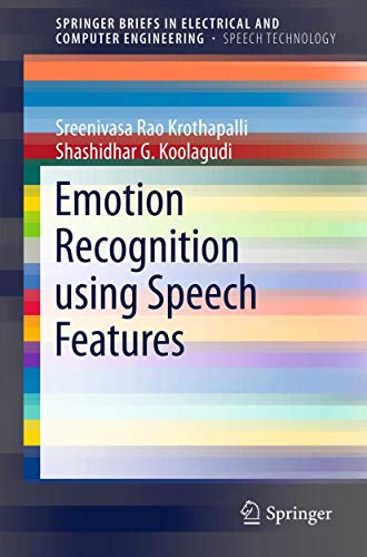 9781461451426: Emotion Recognition using Speech Features (SpringerBriefs in Speech Technology)
