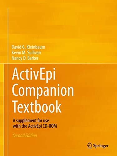 Imagen de archivo de ActivEpi Companion Textbook: A supplement for use with the ActivEpi CD-ROM a la venta por Zoom Books Company