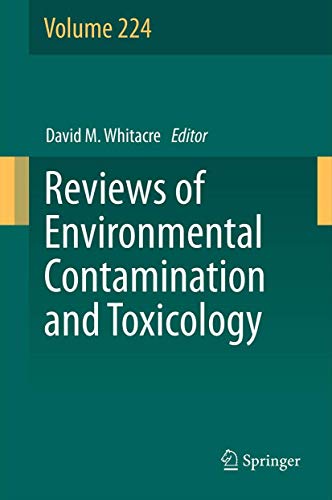 Imagen de archivo de Reviews of Environmental Contamination and Toxicology Volume 224 (Reviews of Environmental Contamination and Toxicology, 224) a la venta por Bahamut Media