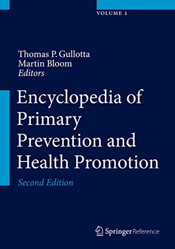 Beispielbild fr Encyclopedia of Primary Prevention and Health Promotion zum Verkauf von Revaluation Books