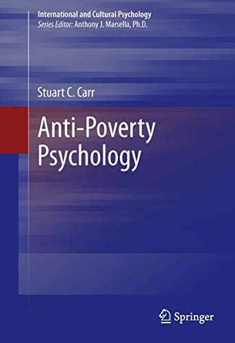 Beispielbild fr Anti-Poverty Psychology zum Verkauf von Buchpark